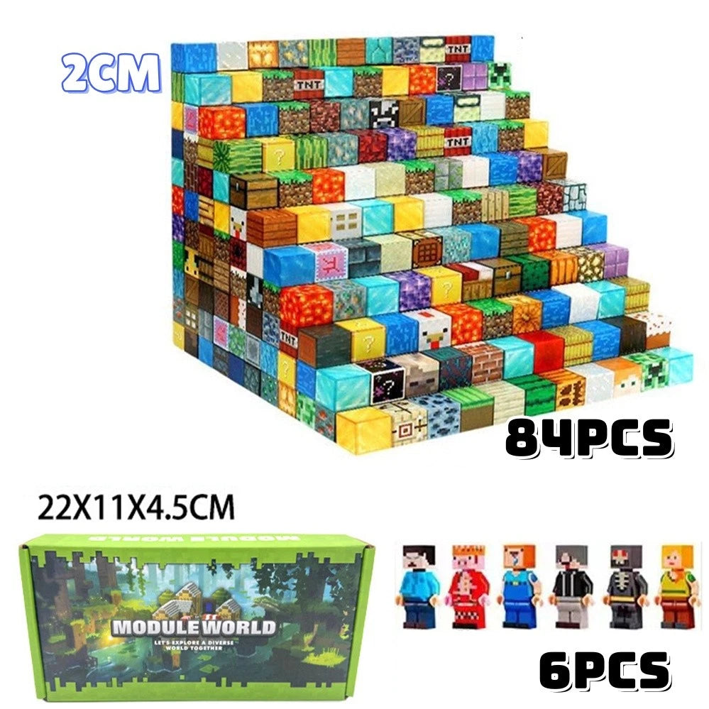 “Magnetic Building Blocks Set – Educational Toy for Kids”